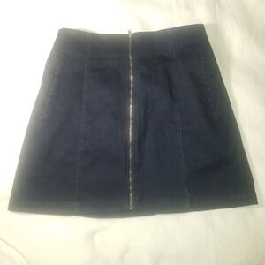 NWT A'GACI Denim Skirt